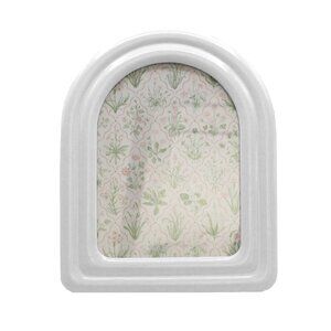 5x7 White Arched Picture Frame